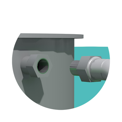 External threaded pump connector, 5/4" (40) - Additional product